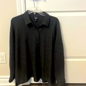 Eileen Fisher Woman’s Wool Shirt. Size L